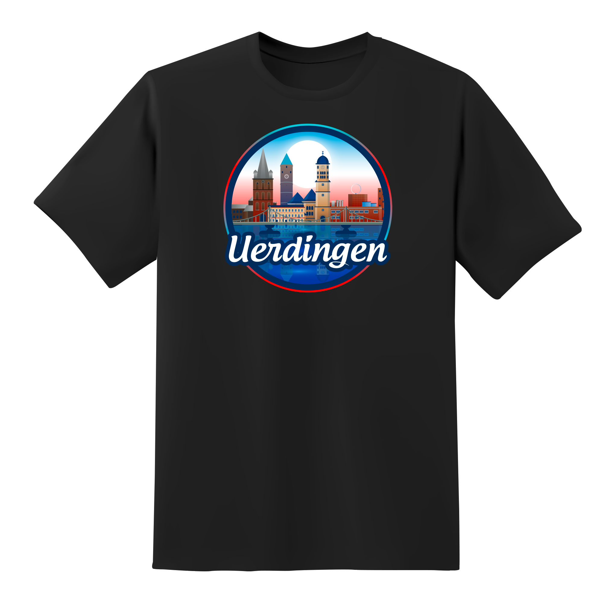 T-Shirt - Skyline Uerdingen